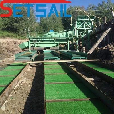 20-60 Satz Eimer Menge Land Bergbau Gold und Diamanten Ausrüstung mit Jigging-Maschinen