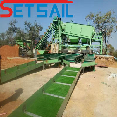 Gebaute Chute Land Bergbau Gold und Diamant Zentrifuge Maschinen mit kundenspezifischem Design