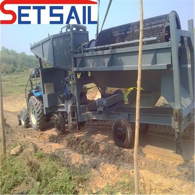 Set Segel Land Gold getrennte Ausrüstung mit Agiationsschleifer 10kw-50kw Trommelbildschirm Leistung