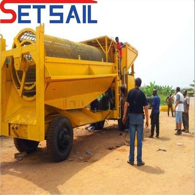 Set Segel Land Gold getrennte Ausrüstung mit Agiationsschleifer 10kw-50kw Trommelbildschirm Leistung