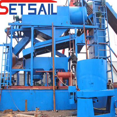 ISO9001 2000 Korrosionsbeständige Mineral-Jigger-Maschine mit einer Kapazität von 50m3-500m3 und 10T