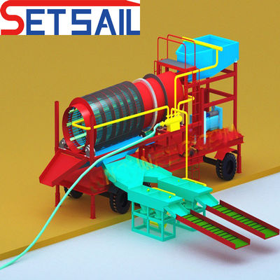 ISO9001 2000 Korrosionsbeständige Mineral-Jigger-Maschine mit einer Kapazität von 50m3-500m3 und 10T