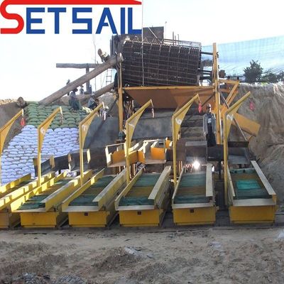 ISO9001 2000 Korrosionsbeständige Mineral-Jigger-Maschine mit einer Kapazität von 50m3-500m3 und 10T