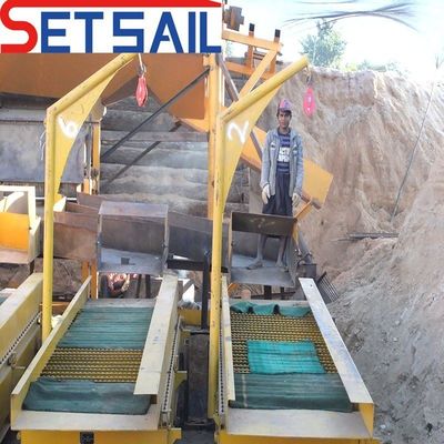 Wärmebeständiges Material Gold- und Diamantbergbaumaschine mit 2,0-10 kW Hebleistung