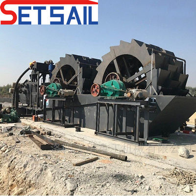 650 Hauptreduzierende Doppelräder Sandspülmaschine mit Wasserverbrauch von 40-300 t/h