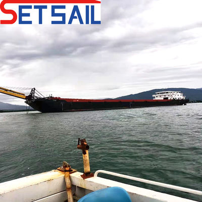 US Fluss-Sandtransportboot mit Dieselmotor, Leistung 155 t-600 t