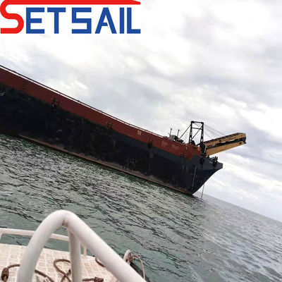 US Fluss-Sandtransportboot mit Dieselmotor, Leistung 155 t-600 t