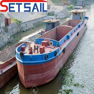 Erste Zahlung Mehrfunktionssee Große Steintransportboot mit Bodenöffnung