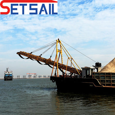 500 t max. Ladekapazität Fluss Sand Transport Boot für See Schlamm