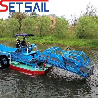 1-2 Passagiere Vollautomatischer Wassergräser mit Dieselmotor Schneidtiefe 1,2 m-2 m