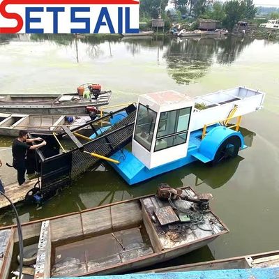 1-2 Passagiere Vollautomatischer Wassergräser mit Dieselmotor Schneidtiefe 1,2 m-2 m