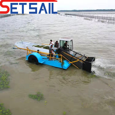 1-2 Passagiere Vollautomatischer Wassergräser mit Dieselmotor Schneidtiefe 1,2 m-2 m