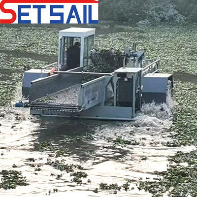 Individuelle Anfrage 0,55m-2m Wasser Hyacinth Harvesters zum Schneiden Transport Entladung