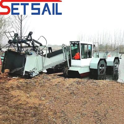 Individuelle Anfrage 0,55m-2m Wasser Hyacinth Harvesters zum Schneiden Transport Entladung
