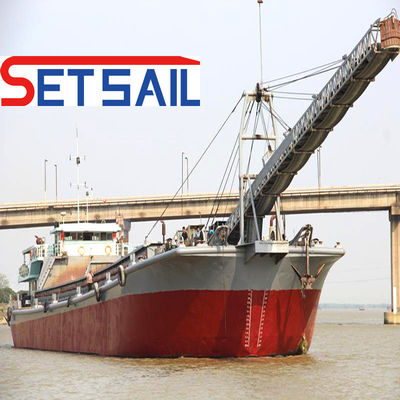 Weichai Hauptmotor 100kw-500kw Dieselkraft Fluss Sand Transport Barge für Stein