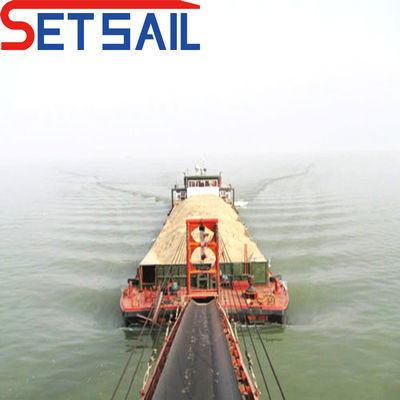 Weichai Hauptmotor 100kw-500kw Dieselkraft Fluss Sand Transport Barge für Stein
