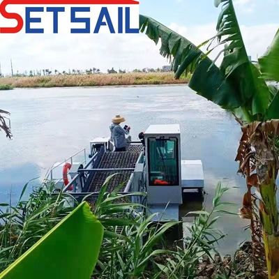 Automatisches Bedienungssystem Schwimmer-Unkrauterner für Hülle Breite 3m-7m Wasserreinigung