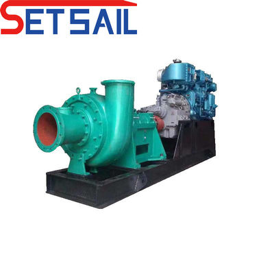 380V Spannung Fluss Sand- und Schlammpumpe Horizontale Pumpschachtposition