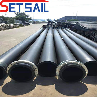 Set Sail QHCSP-1 Cutter Saugbagger Entladung HDPE-Rohr für das Baggerprojekt