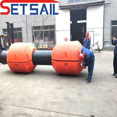 Set Sail QHCSP-1 Cutter Saugbagger Entladung HDPE-Rohr für das Baggerprojekt