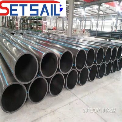 Innerer Durchmesser 200-600 mm Flanschverbindung Kunststoff-PE-Rohr für Öl- und Gasindustrie